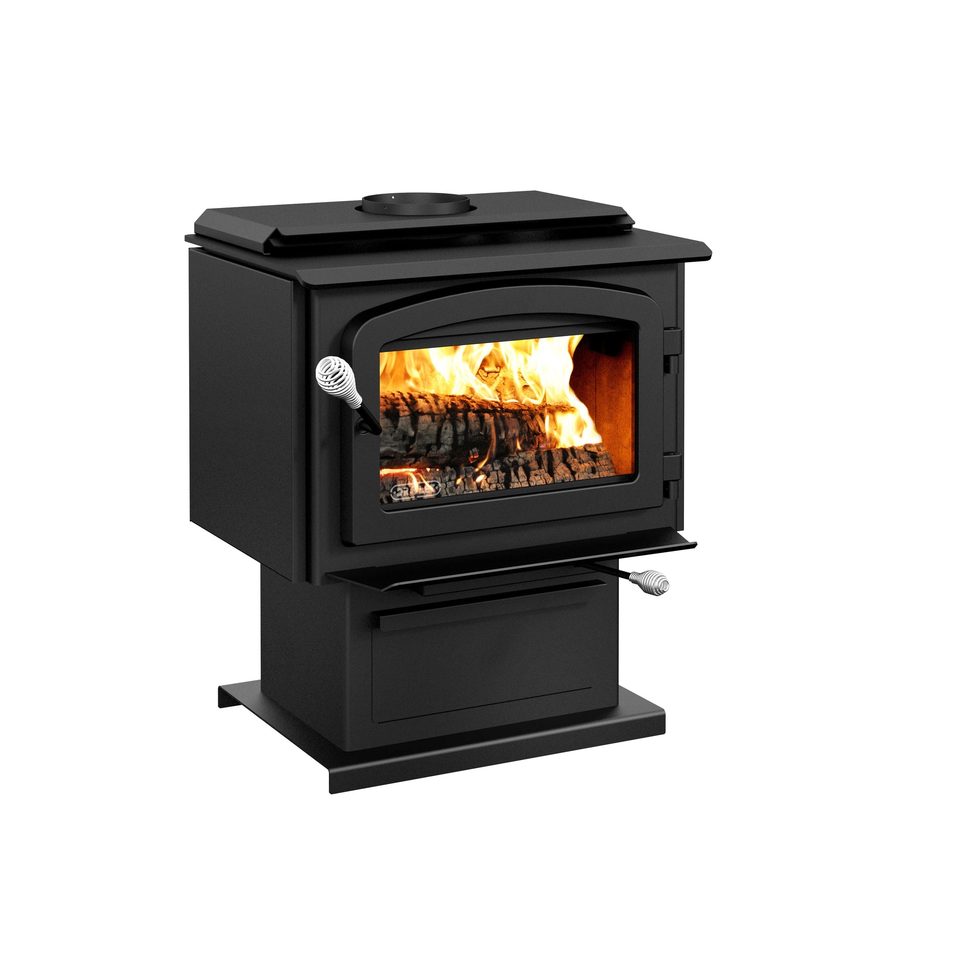 Drolet Escape 1500 Wood Stove - left view
