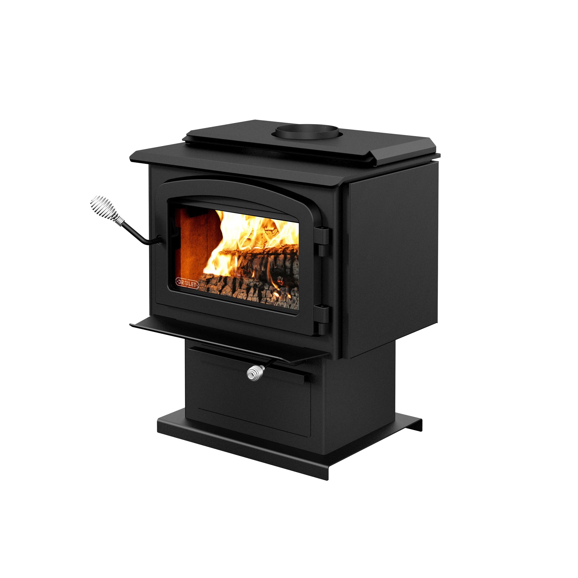 Drolet Escape 1500 Wood Stove - right view