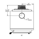 Drolet Heritage Wood Stove lifestyle/detail
