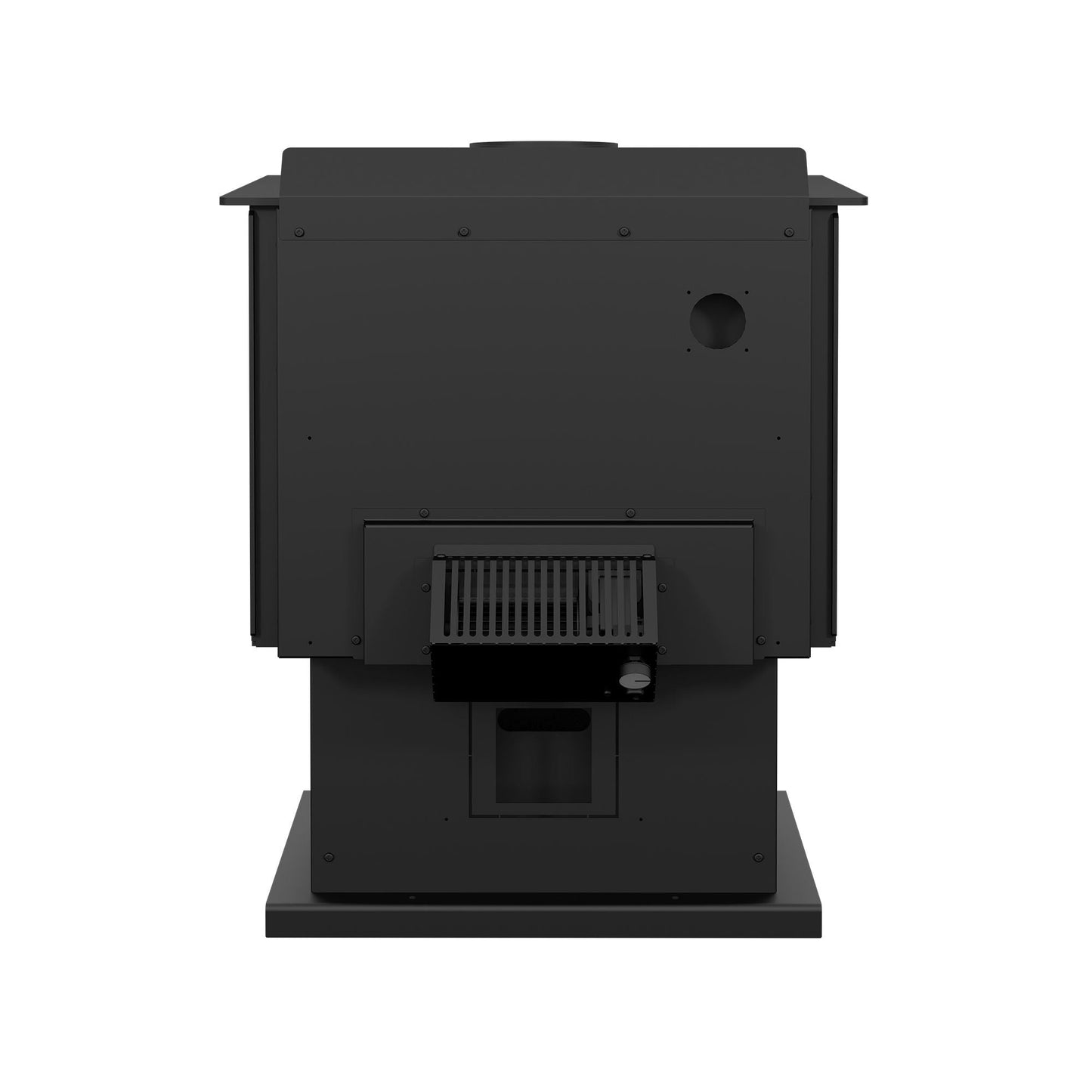 Drolet Heritage Wood Stove - back view