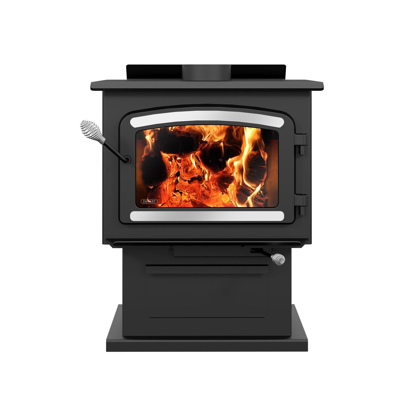 Drolet Heritage Wood Stove - front view