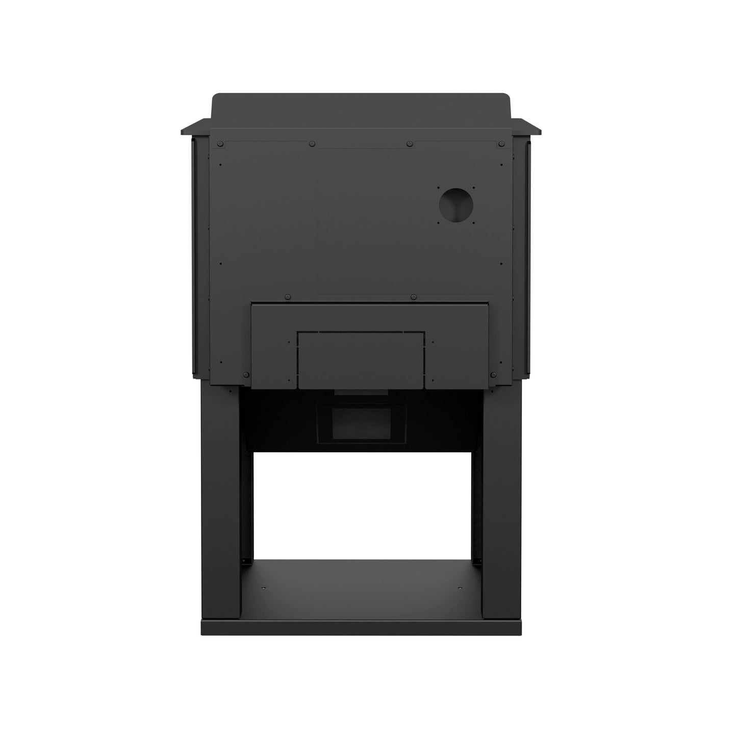 Drolet Deco II Wood Stove - back view