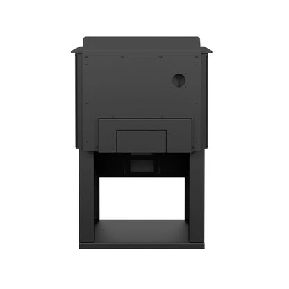 Drolet Deco II Wood Stove - back view