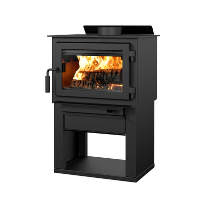 Drolet Deco II Wood Stove - right view