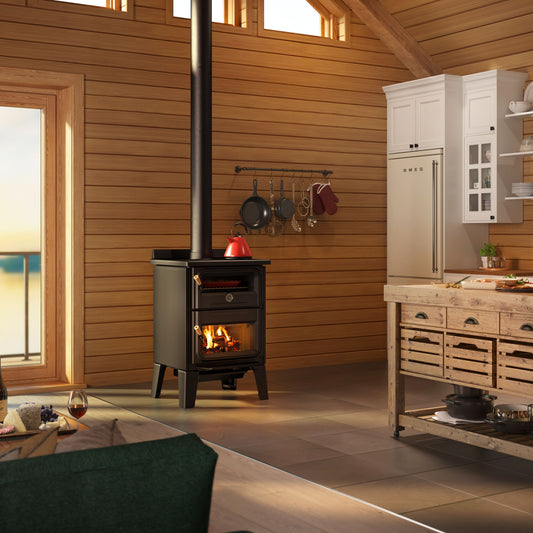 Drolet Bistro Wood Cookstove - hero
