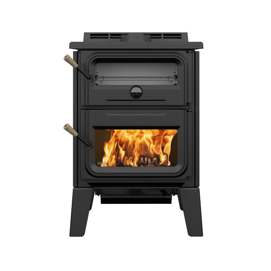 Drolet Bistro Wood Cookstove - front