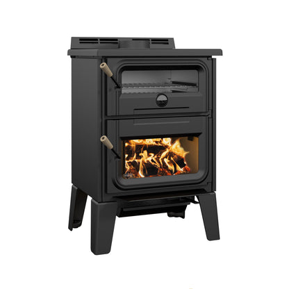 Drolet Bistro Wood Cookstove - left