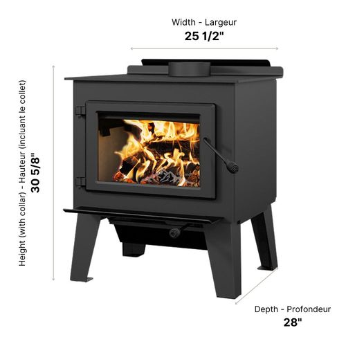 Blue Ridge 300L - Dimensions