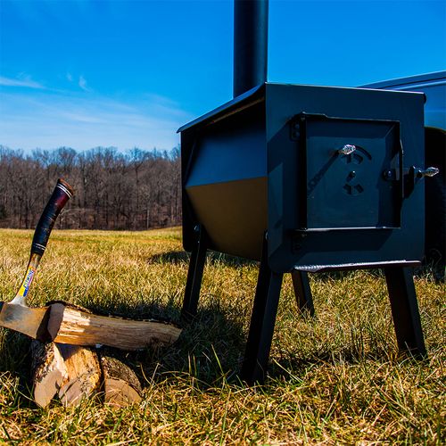 Grizzly Camp Stove Setup 2