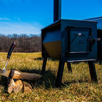 Grizzly Camp Stove Setup 2