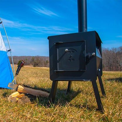 Black Bear Camp Stove Setup