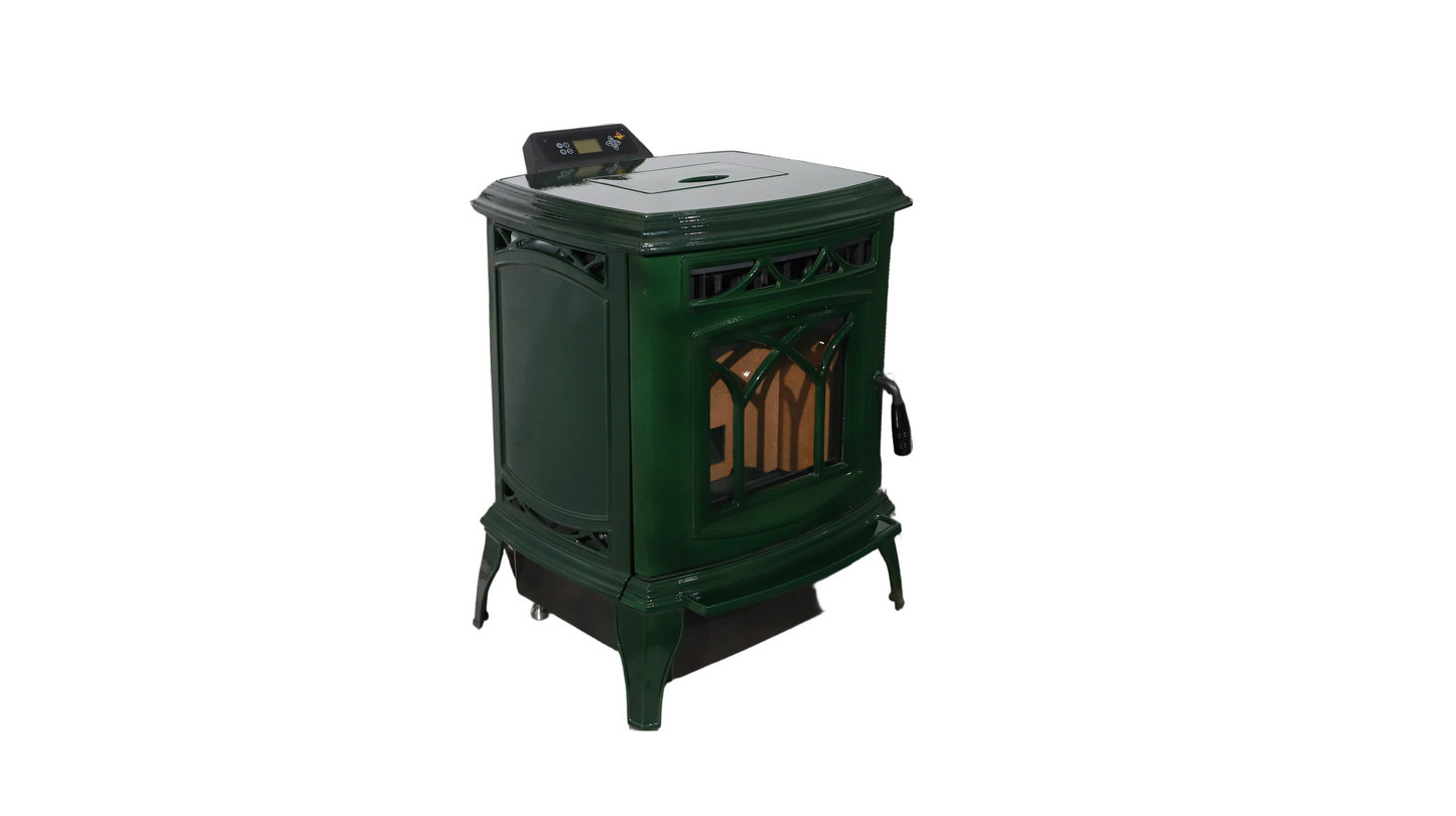 ComfortBilt HP75C pellet stove in Green — product photo