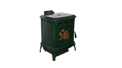 ComfortBilt HP75C pellet stove in Green — product photo