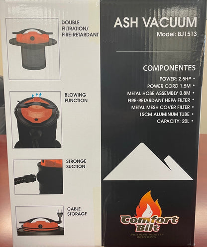 ComfortBilt BJ1513 Ash Vacuum — alternate view 1