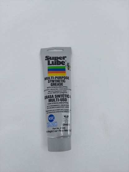 Super Lube synthetic grease with PTFE for pellet stove auger bearings