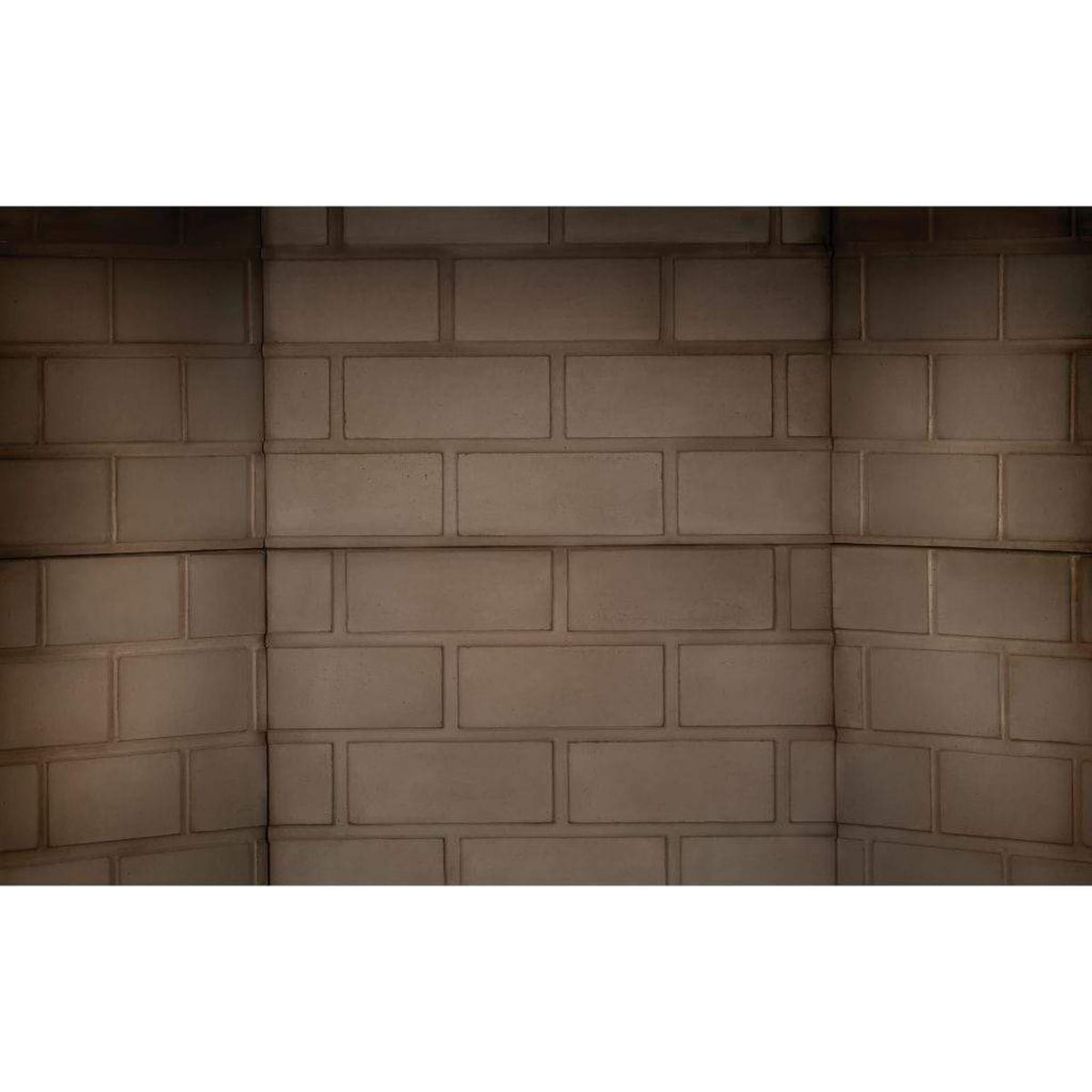 Napoleon NZ8TBK decorative brick panels, Traditional pattern for the High Country 8000 Wood Fireplace (NZ8000)