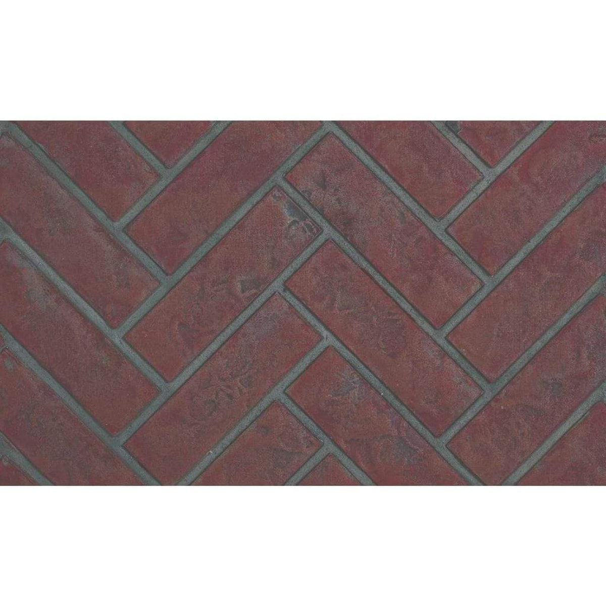 Napoleon DBPB36OH decorative brick panels, Old Town Red Herringbone pattern for the Ascent 36 (B36-1)
