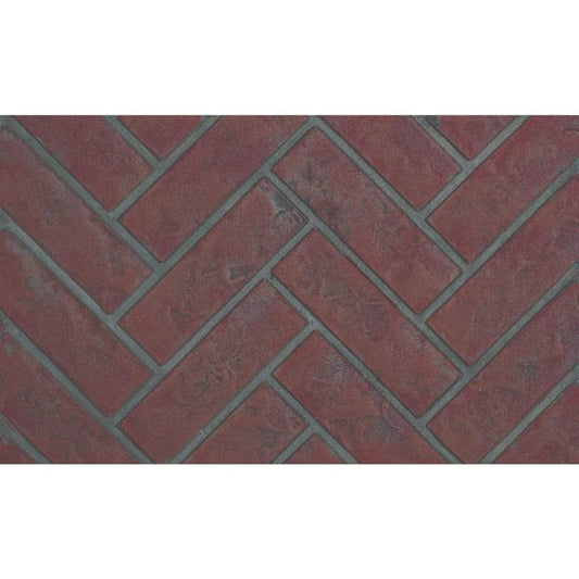 Napoleon DBPB36OH decorative brick panels, Old Town Red Herringbone pattern for the Ascent 36 (B36-1)