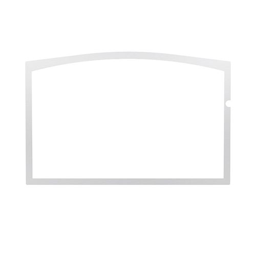 Osburn 2000 Wood Insert brushed nickel door overlays OA10238