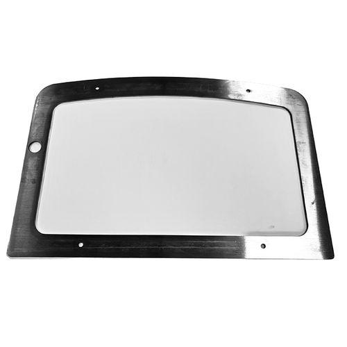 Brushed Nickel Door Cover for Drolet Escape 1800 (PL65726)