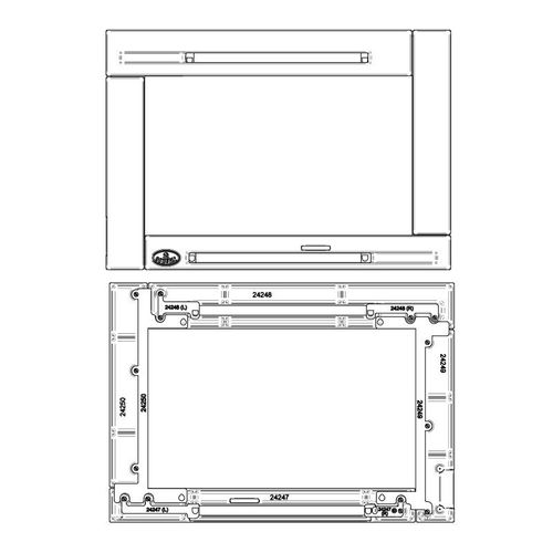 Faceplate Kit for Matrix Insert for Osburn Matrix (SE24247)