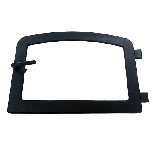 Cast Iron Stove Door with Handle & Gasket for Drolet Blackcomb II, Drolet Columbia II, Drolet Escape 1500 & More (SE24300)