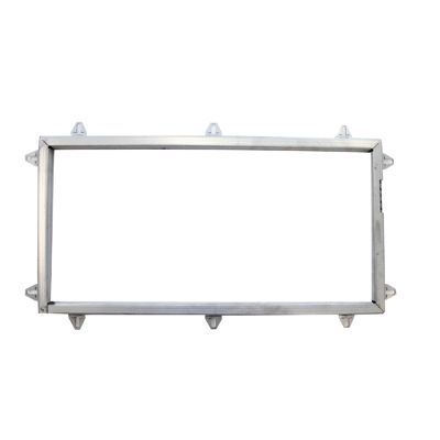 Glass Retainer with Gasket Installed for Osburn 2400 (SE39102)