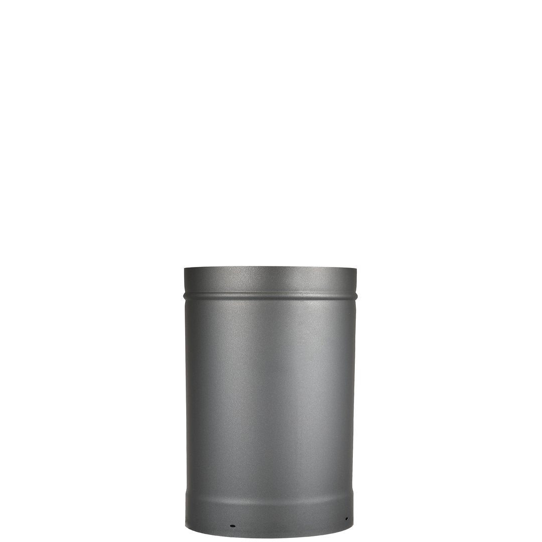 AllFuelHST 6" x 12" black single wall stove pipe section