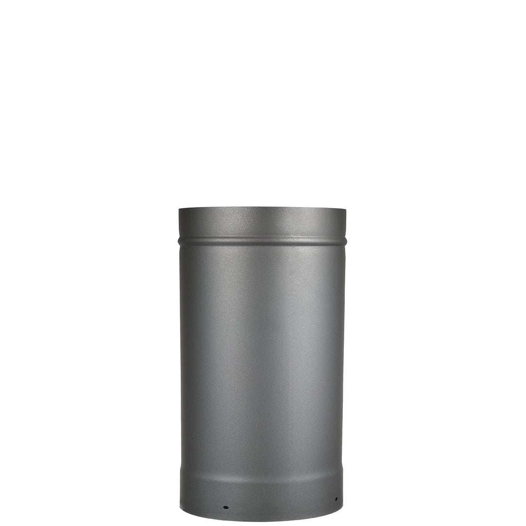 AllFuelHST 6" x 18" black single wall stove pipe section