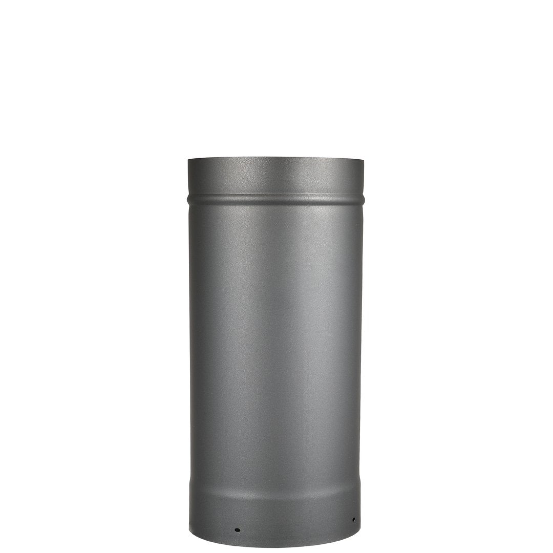 AllFuelHST 6" x 24" black single wall stove pipe section