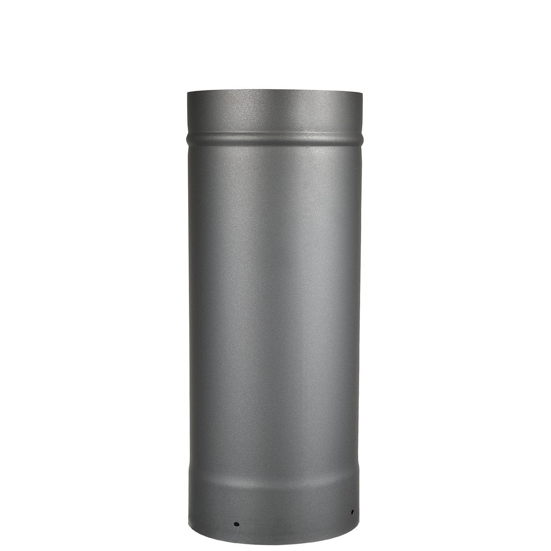 AllFuelHST 6" x 36" black single wall stove pipe section