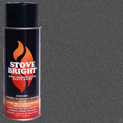 Stove Bright High Temp Paint (Charcoal) for ComfortBilt HP22 & More (SB-HTP-CHARCOAL)
