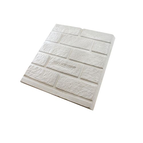 22 3/8" H x 21 1/2" W x 1 1/4" Rear Refractory Panel for Valcourt Manoir (VA1071-1)
