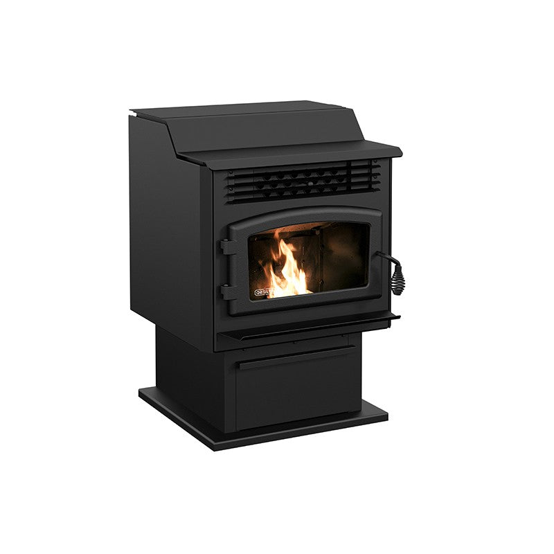 Ventis ECO-55 ST pellet stove (VB00022) – left side view