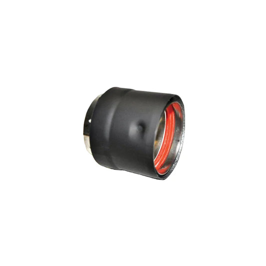 3 inch black pellet stove adapter