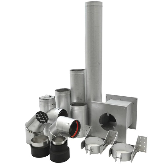 3 inch Vortex pellet vent ground floor kit