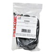 1/2" x 9' Black Round Gasket with Silicone (AC06900)