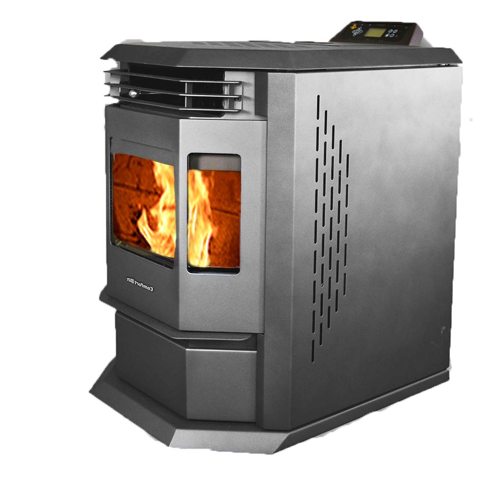 ComfortBilt HP22 pellet stove in Black — right1