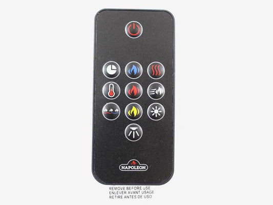 Napoleon W660-0210-SER remote control for Alluravision Deep electric fireplace