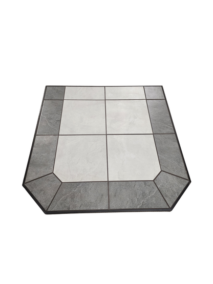 ComfortBilt 36" Standard Hearth Pad — Type 2, Lunar Frost