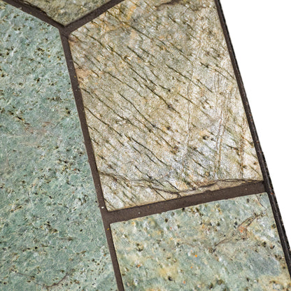 ComfortBilt Corner Hearth Pad, Natural Silver Slate, view 3