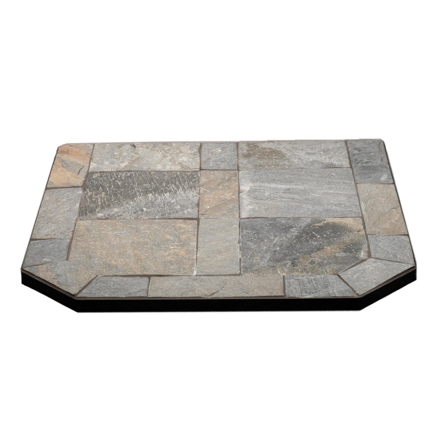 ComfortBilt Flatwall Hearth Pad, Natural Silver Slate