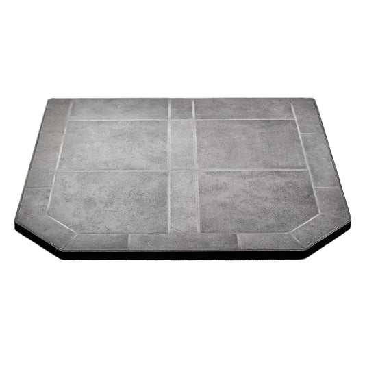 ComfortBilt Flatwall Hearth Pad, Midnight Black