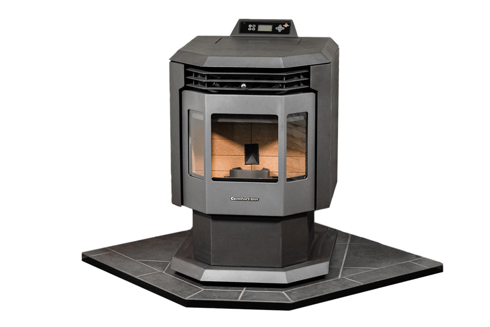 ComfortBilt Corner Hearth Pad, Mill Black, view 9
