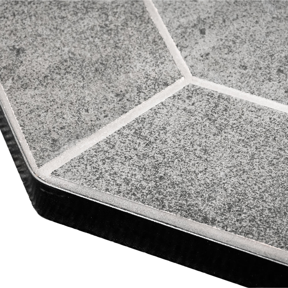 ComfortBilt Corner Hearth Pad, Mill Black, view 4
