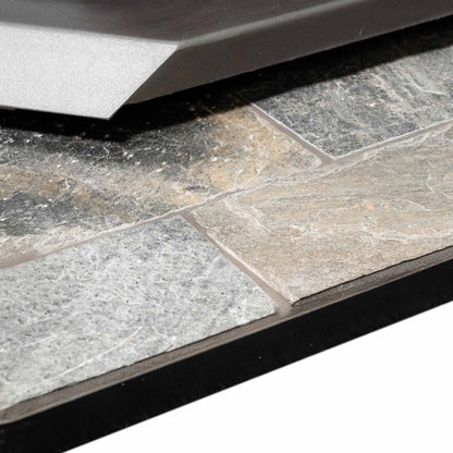 ComfortBilt Flatwall Hearth Pad, Natural Silver Slate, view 3