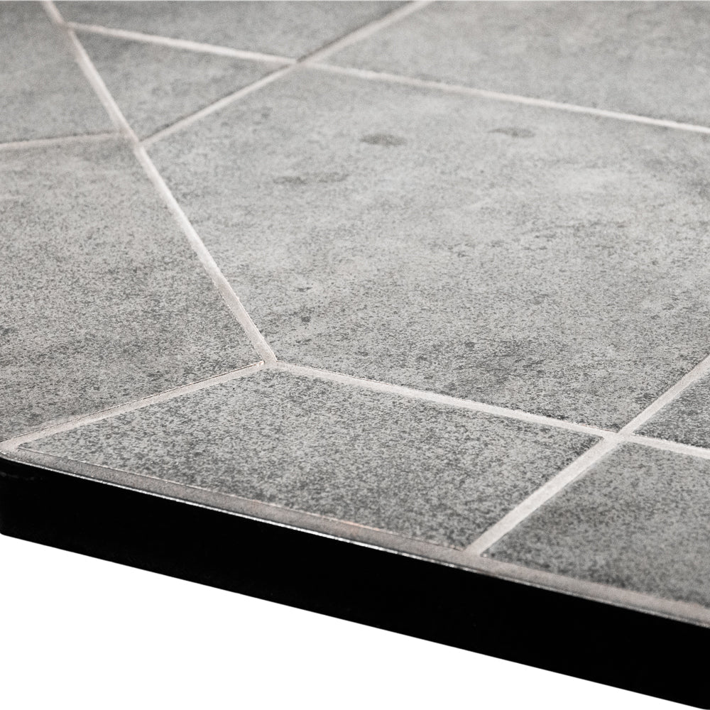 ComfortBilt Corner Hearth Pad, Mill Black, view 2