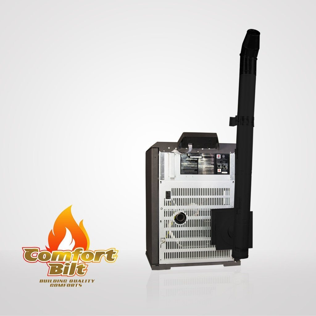 ComfortBilt / DuraVent 3" Pellet Stove Piping Kit, Black Matte, view 4