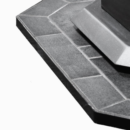 ComfortBilt Flatwall Hearth Pad, Midnight Black, view 4