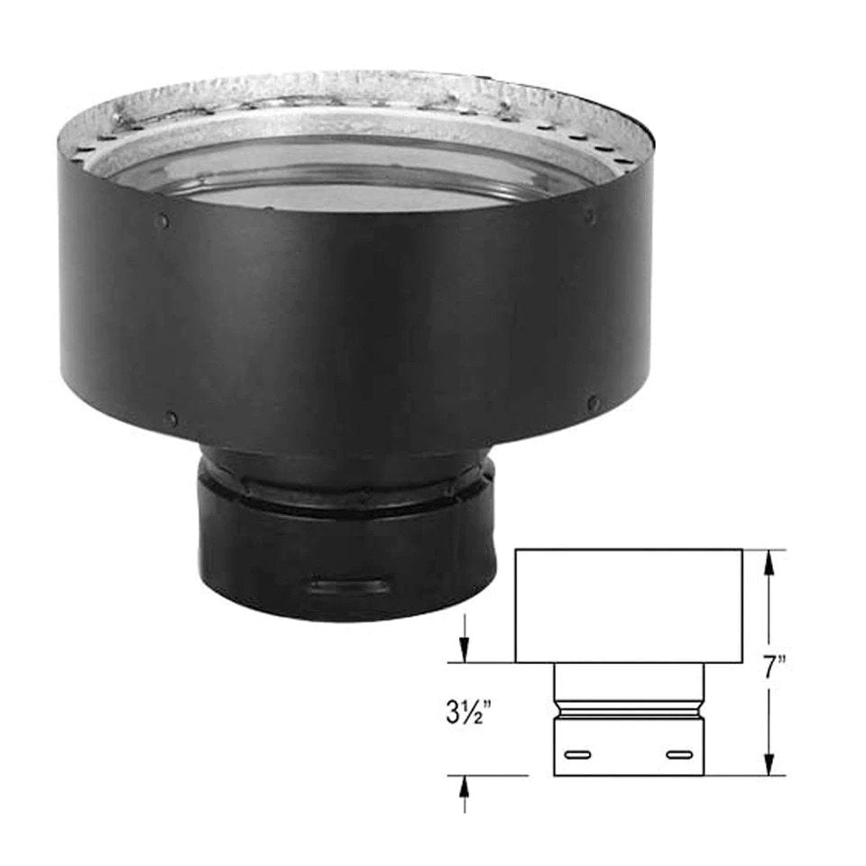 DuraVent 3" PelletVent Pro Chimney Adapter, view 3